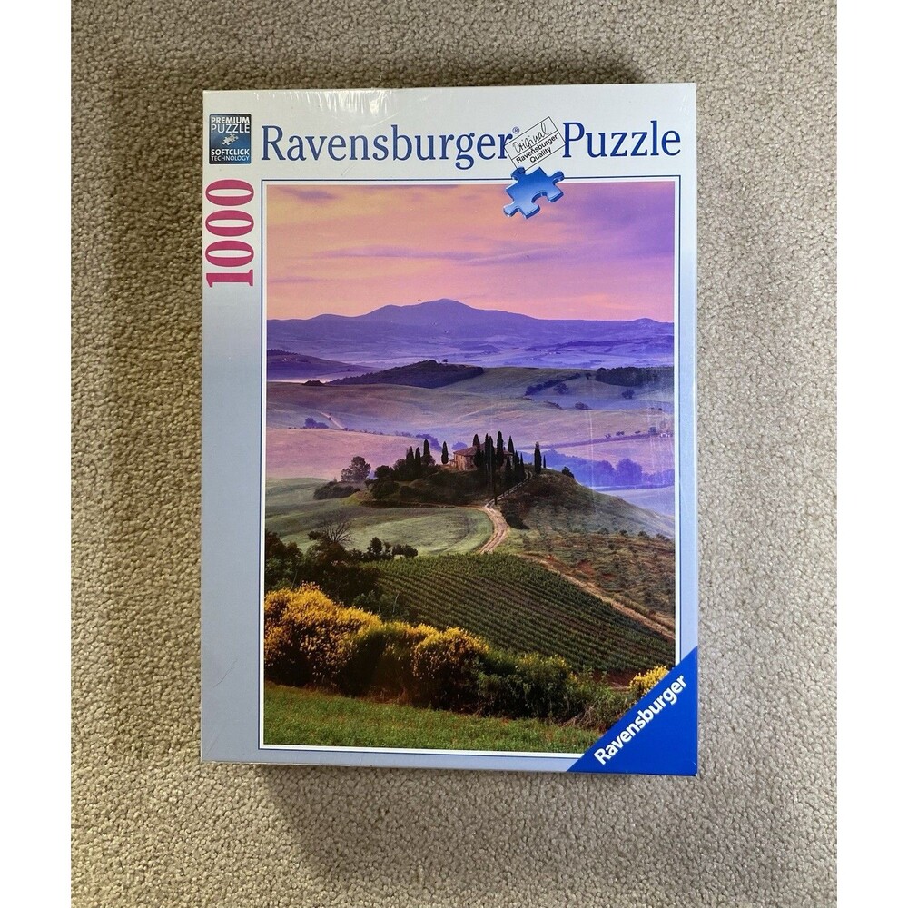 Ravensburger Tuscan Flair 1000 Piece Jigsaw Puzzle 2012 HTF Rare
